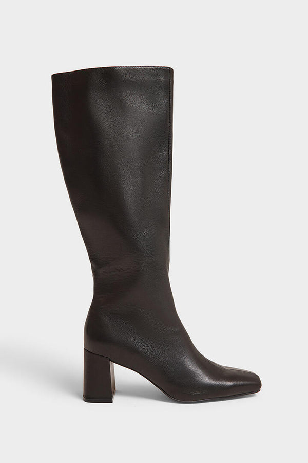 Ode Bella Leather Boots Black
