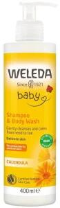 Weleda Calendula Shampoo & Body Wash Baby 400ml
