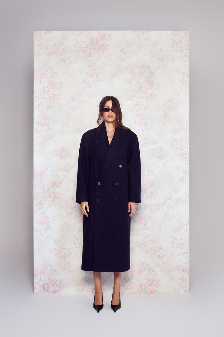 Felle Heavy Overcoat Royal Navy