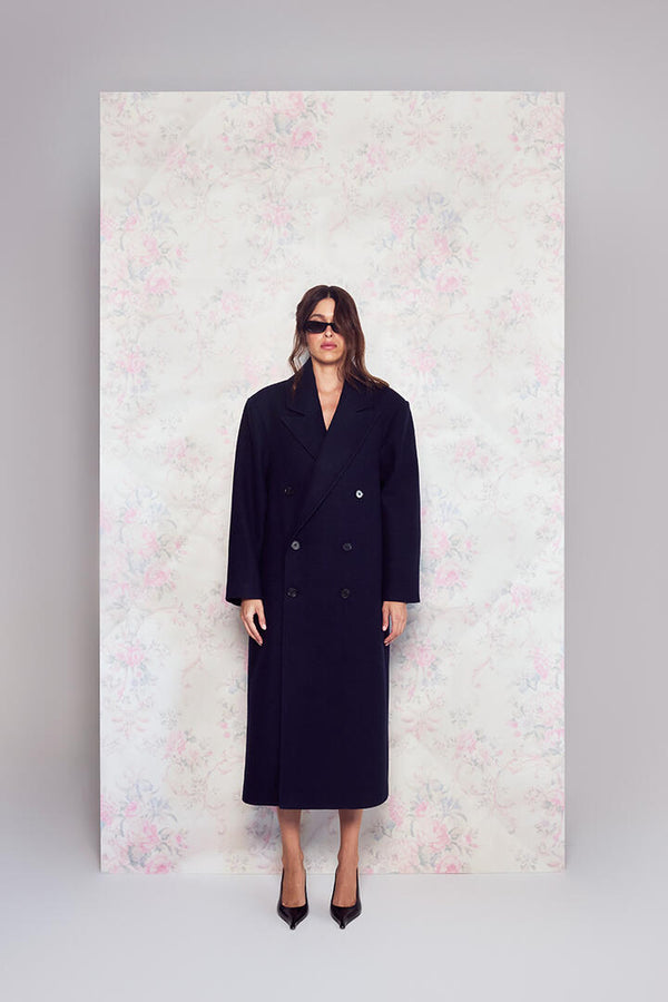 Felle Heavy Overcoat Royal Navy