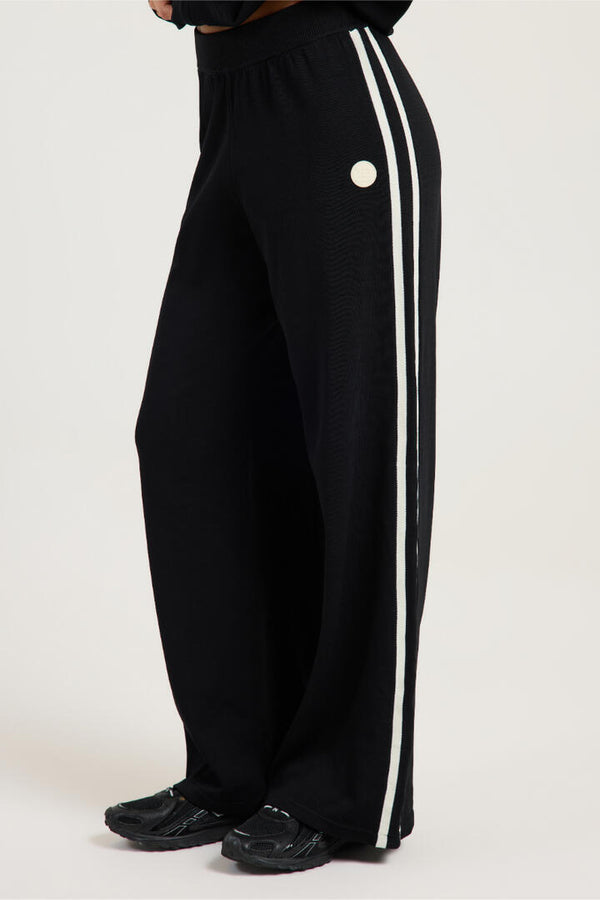 P.E Nation Retreat Knit Pant Black/Whisper White