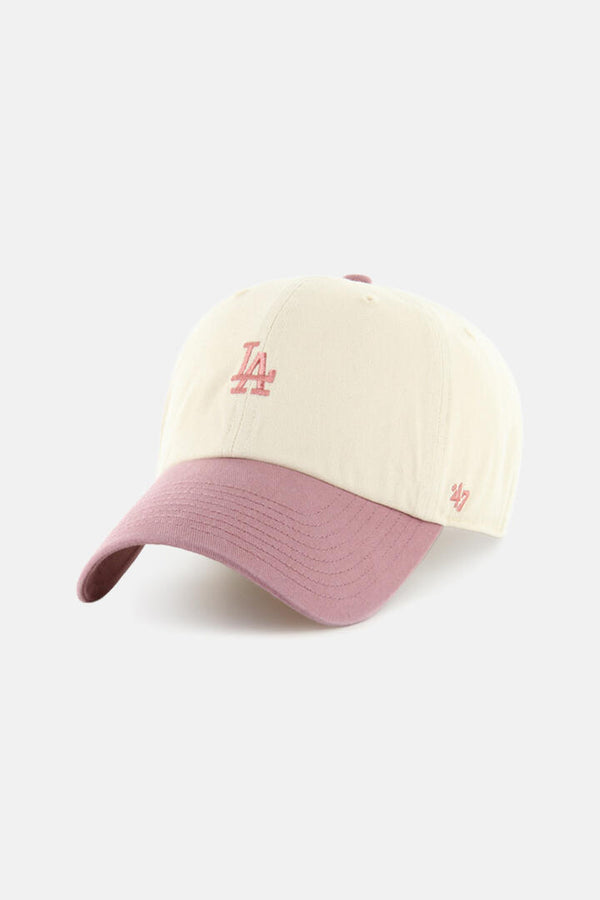 '47 Hats LA Dodgers Base Runner Two Tone  Cap Natural