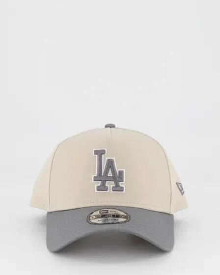 New Era 9FORTY A-FRAME Los Angeles Dodgers Cap Light Beige