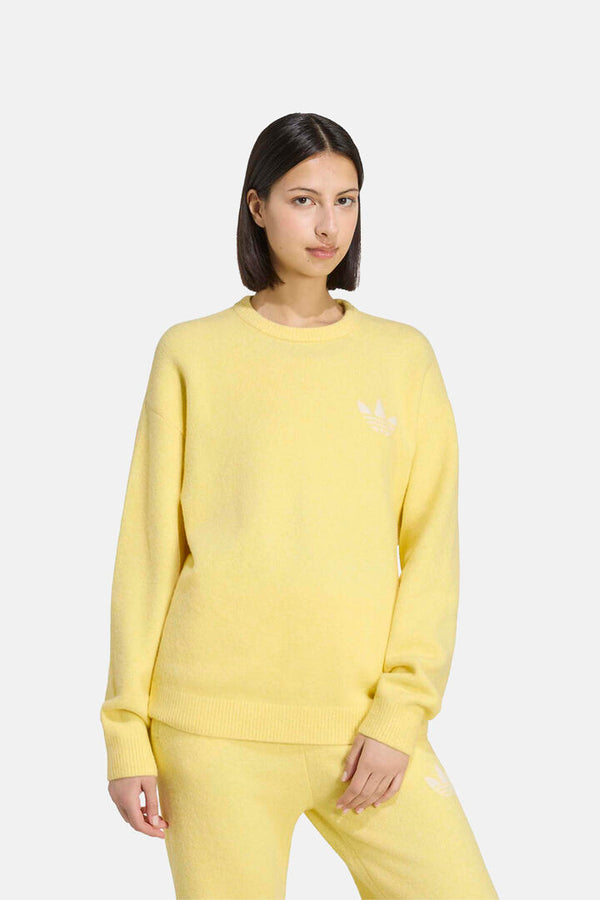 Adidas Knitted Sweater Almost Yellow