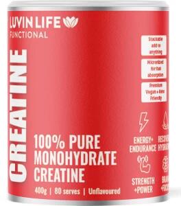 Luvin Life 100% Pure Creatine Monohydrate - 400g