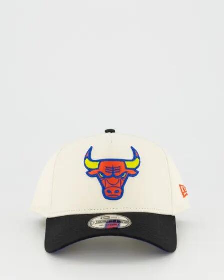 New Era 9FORTY A-FRAME Chicago Bulls Cap White