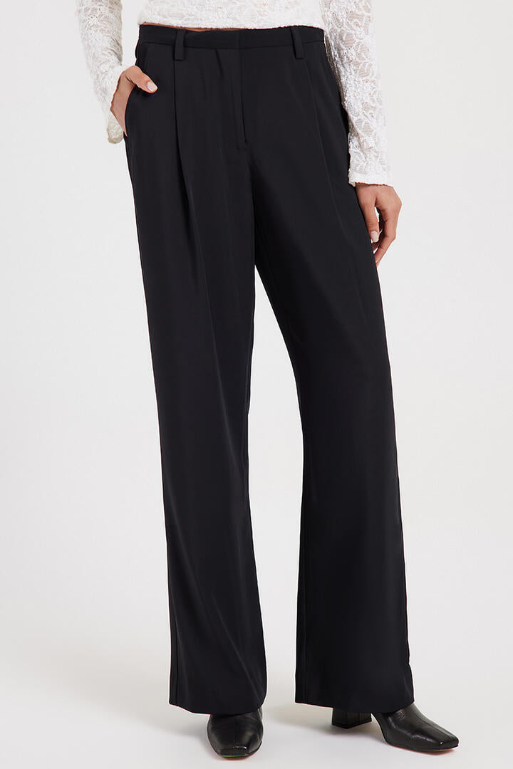 Ode Glane Tailored Pants Onyx