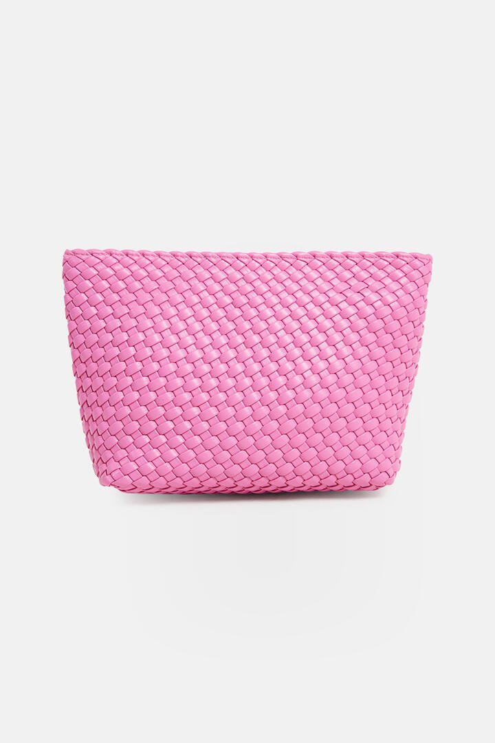 Ode Woven Pouch Pink