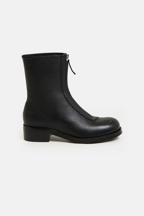 Ode Alannah Leather Ankle Boot Black