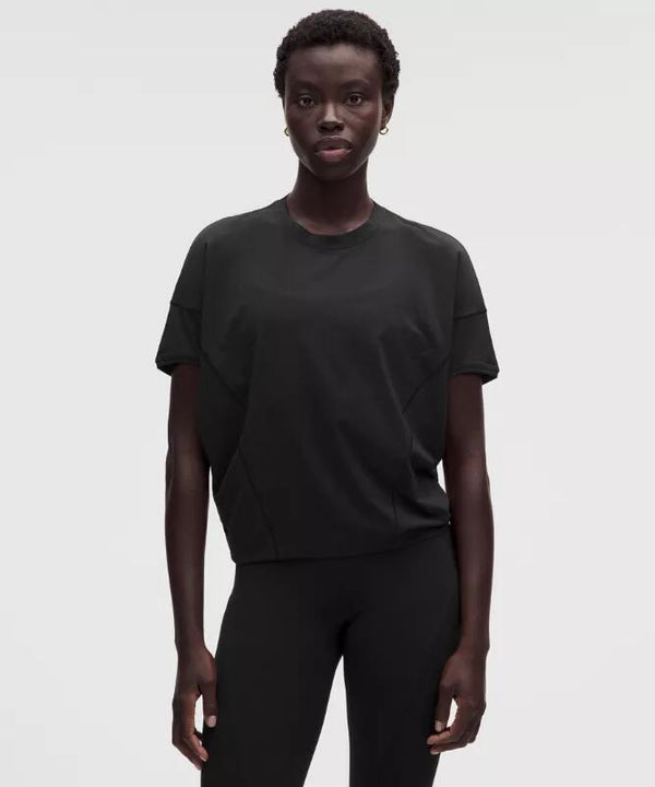 Cotton-Modal-Blend Dolman T-Shirt