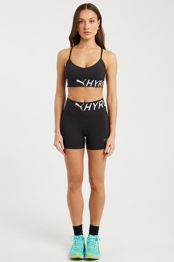 PUMA x HYROX Strappy PWRMODE Sports Bra Puma Black