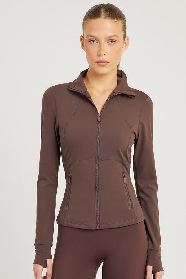 Stylerunner Adaption Aura Zip Jacket Walnut