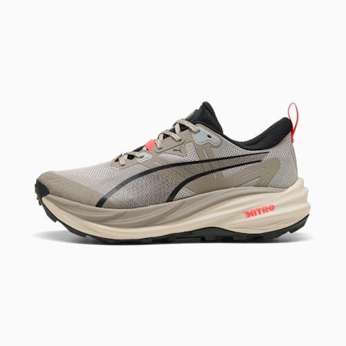 Voyage NITRO™ 4 Trail Running Shoes Men in Mouse Gray/Ultra Red/Silver Fog