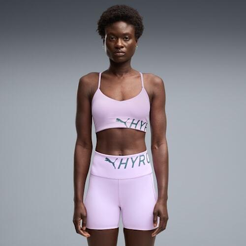 PUMA x HYROX Strappy PWRMODE Women's Sports Bra in Light Lavender