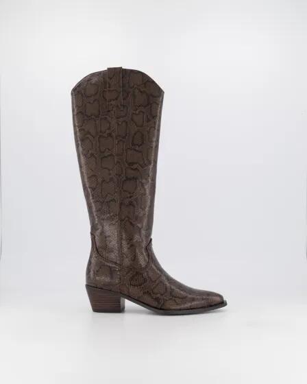 Billini Womens Meredith Boot Chocolate Snake