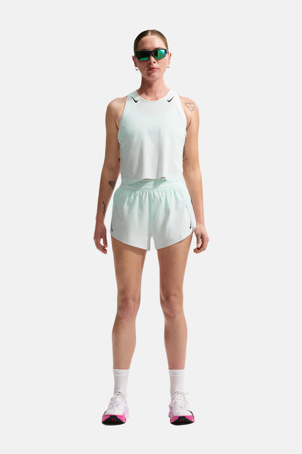 Nike AeroSwift Running Shorts Barely Green/Black
