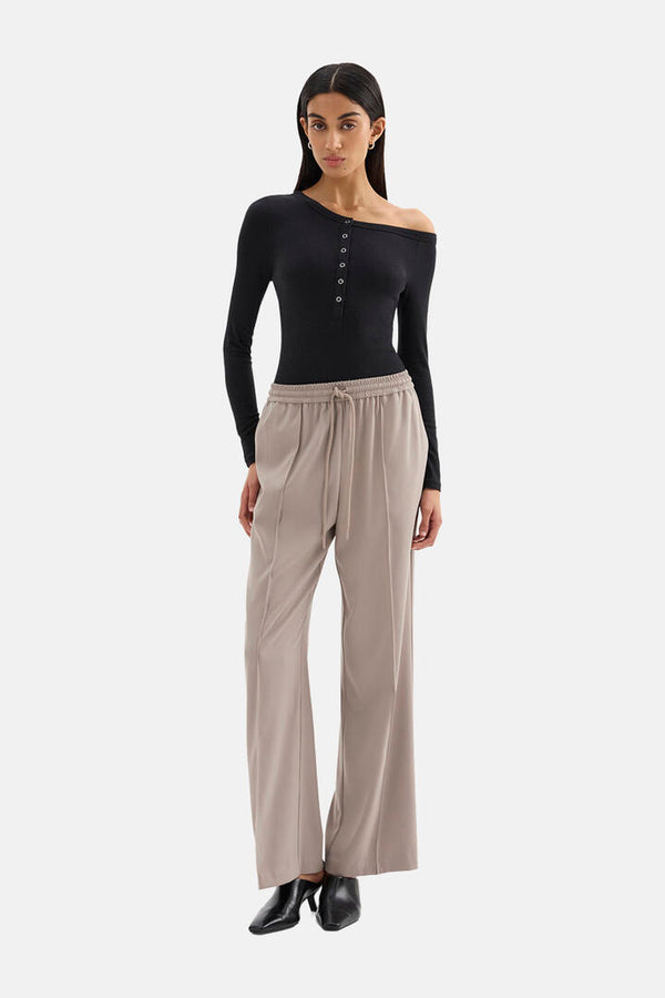Nude Lucy Abel Long Sleeve Top Black