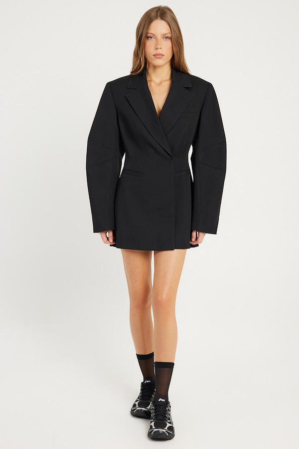 Ksubi x Elle Dare Blazer Dress Black
