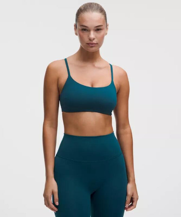 Wunder Train Strappy Racer Bra Light Support, C/D Cup