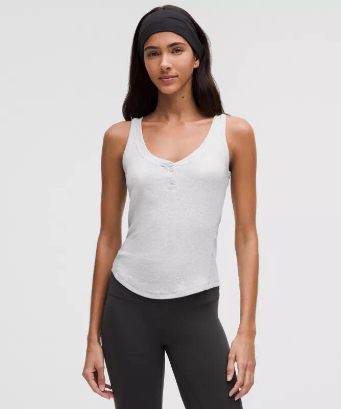 Hold Tight Henley Tank Top