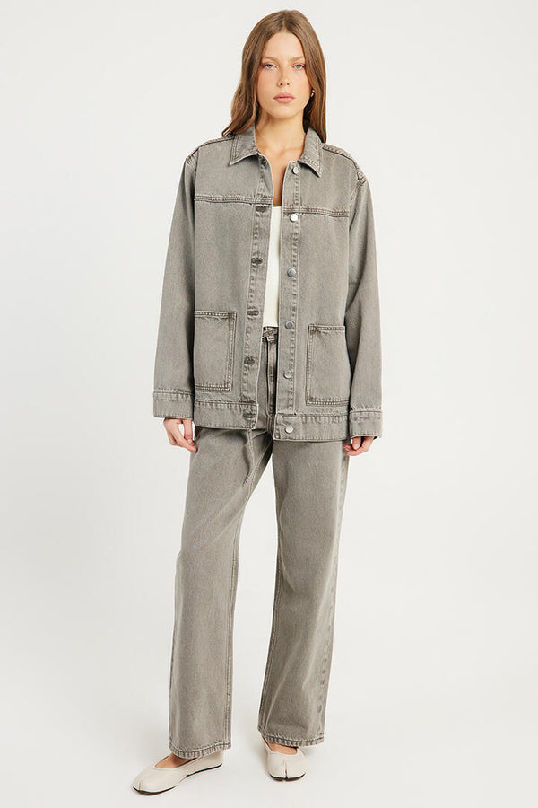 Nude Lucy Soren Denim Jacket Stone