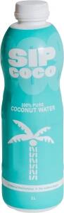 SIP COCO 100% Pure Coconut Water Bottle 6x1L