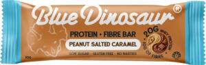 Blue Dinosaur Protein + Fibre Bar Peanut Salted Caramel 12x50g