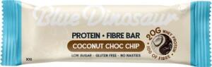 Blue Dinosaur Protein + Fibre Bar Coconut Choc Chip 12x50g