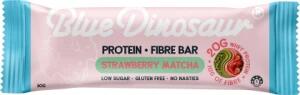 Blue Dinosaur Protein + Fibre Bar Strawberry Matcha 12x50g