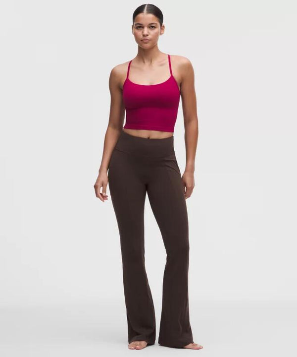 Groove High-Rise Flared Pants with Pockets 32.5"