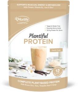 Morlife Plantiful Protein Vanilla Fudge 900g