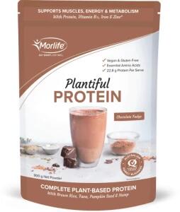 Morlife Plantiful Protein Chocolate Fudge 900g