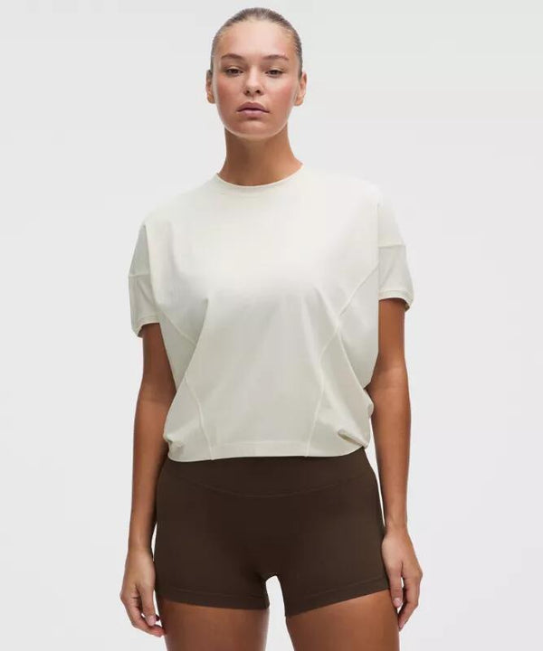 Cotton-Modal-Blend Dolman T-Shirt