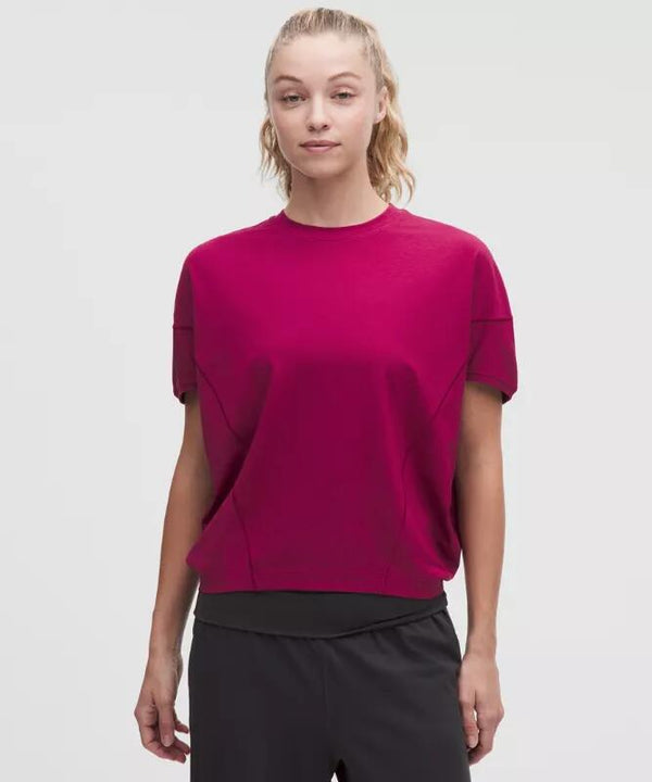 Cotton-Modal-Blend Dolman T-Shirt
