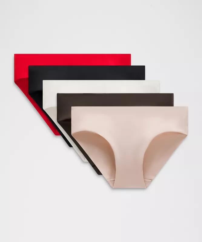 InvisiWear Mid-Rise Bikini Underwear 5 Pack