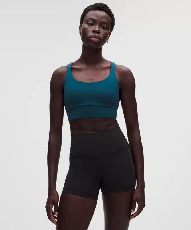Energy Longline Bra Medium Support, B-D Cups Evolve