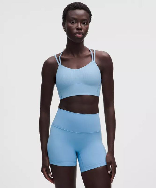 Like a Cloud Ribbed Longline Bra Light Support, B/C Cup