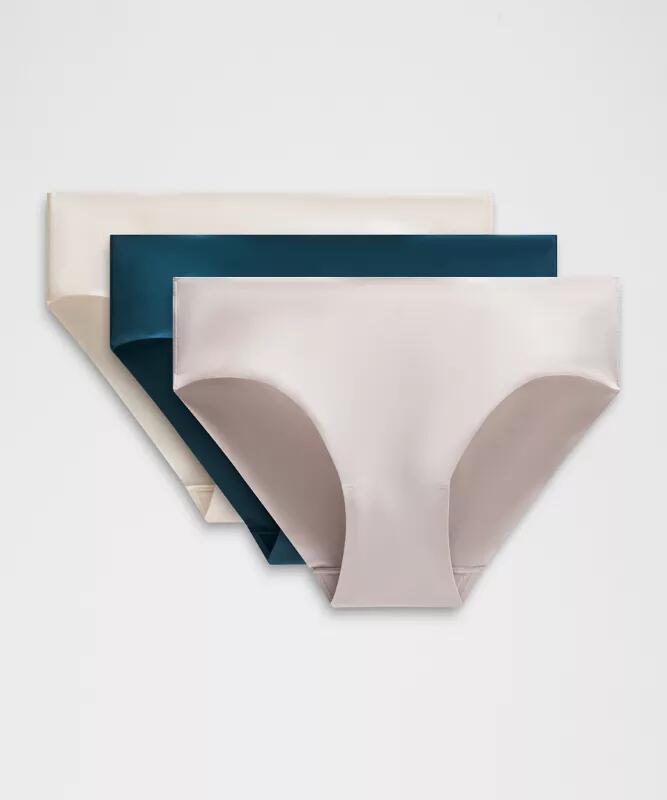 InvisiWear Mid-Rise Bikini Underwear 3 Pack