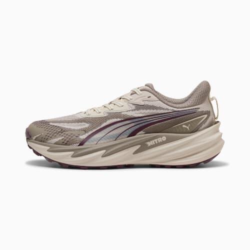 Velocity NITRO™ Trail Running Shoes Women in Silver Fog/Ruby Noir/Mouse Gray