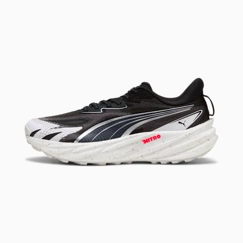 Velocity NITRO™ Trail Running Shoes Men in Black/Feather Gray/Ultra Red