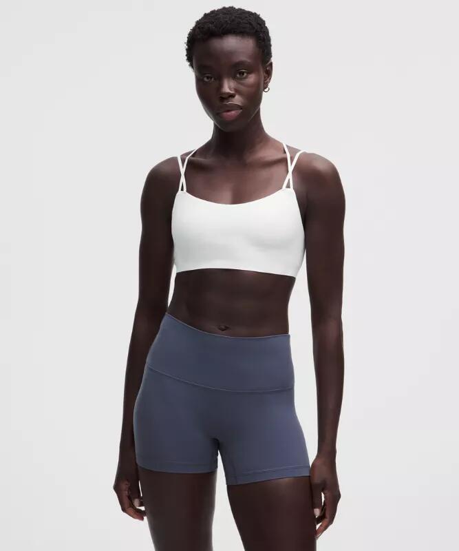 FlexyFlex Double-Strap Yoga Bra Light Support, A-C Cups