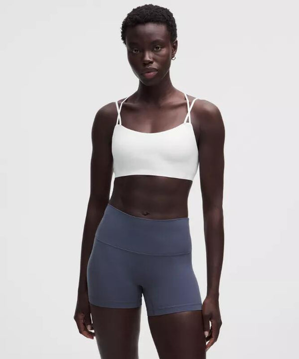 FlexyFlex Double-Strap Yoga Bra Light Support, A-C Cups