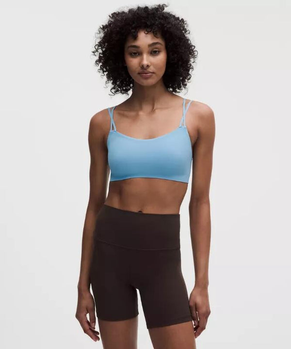 FlexyFlex Double-Strap Yoga Bra Light Support, A-C Cups