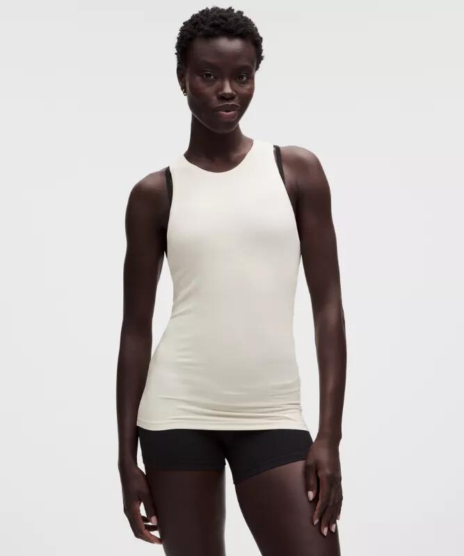 SilkyAppeal Hip-Length Tank Top