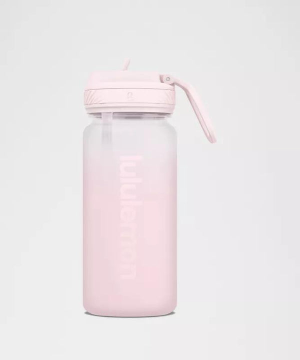 Back to Life Clear Bottle 18oz Straw Lid Frosted Size 18oz Straw Lid *Frosted
