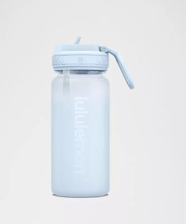 Back to Life Clear Bottle 18oz Straw Lid Frosted Size 18oz Straw Lid *Frosted
