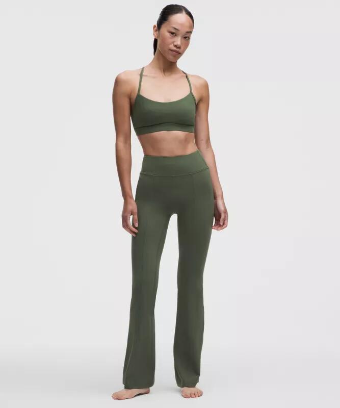 Groove High-Rise Flared Pants with Pockets 30" Asia Fit