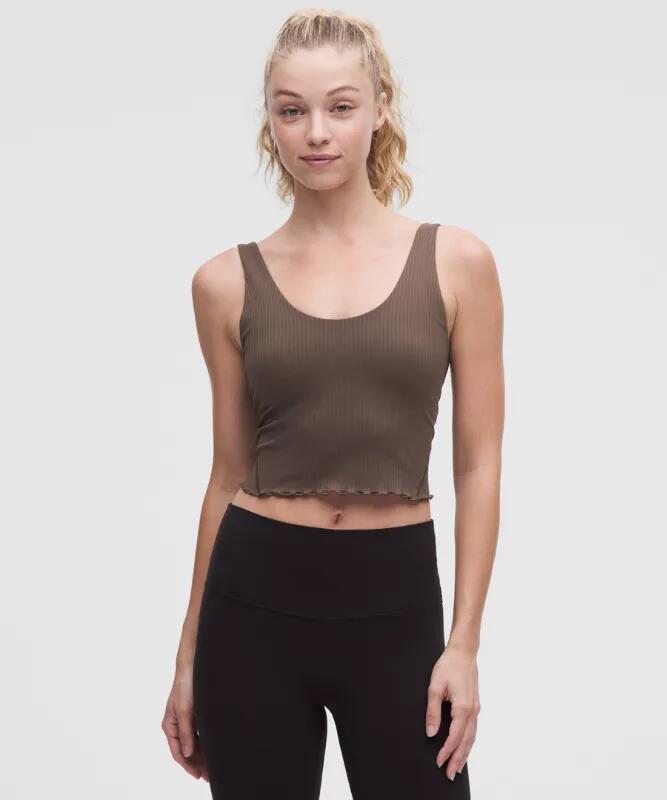 Align™ Lettuce-Hem Tank Top Light Support, B/C Cup