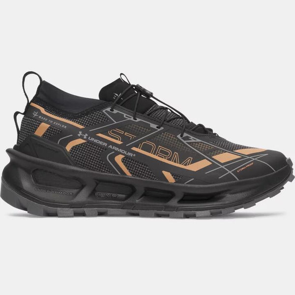 Under Armour  Explor Trail Waterproof Unisex Trail Running Shoes Black 10/11.5