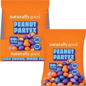 Naturally Good Peanut Partyz 10x50g